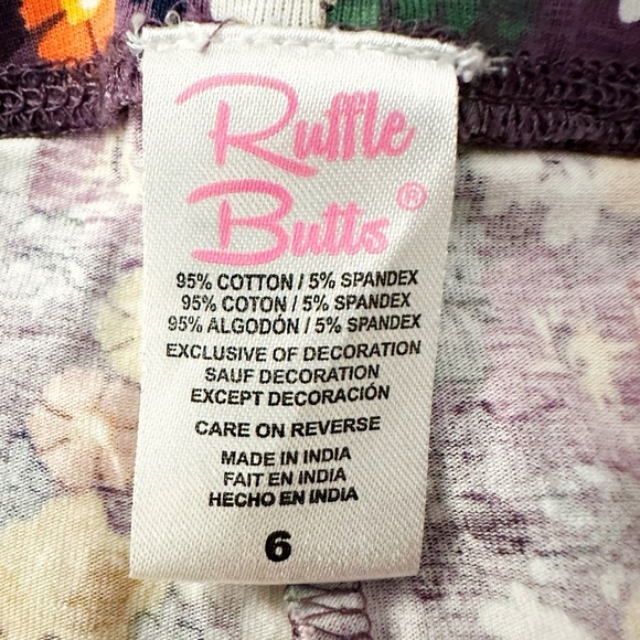 Ruffle Butts | BlackBerry Fields Ruched Bow Leggings (6) - Picture 4 of 4